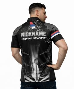Alternative view of Dart Shirt "NATIONS" SERBIA