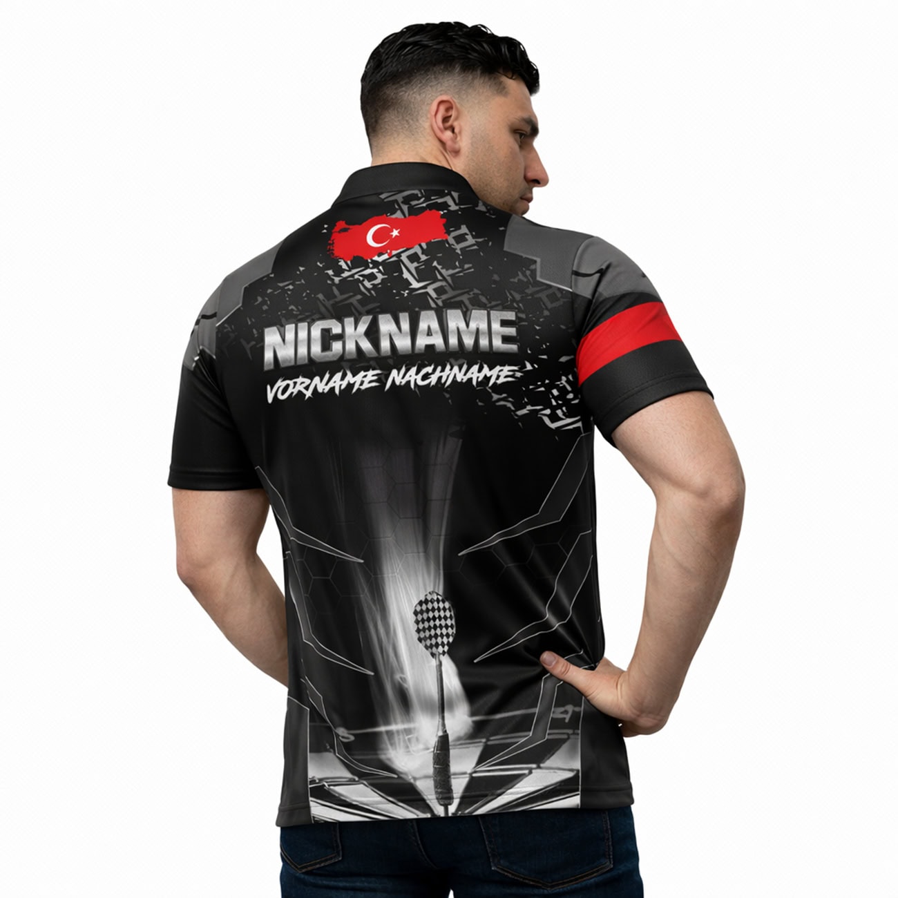 Dart Shirt "NATIONS" TURKEY – Bild 2