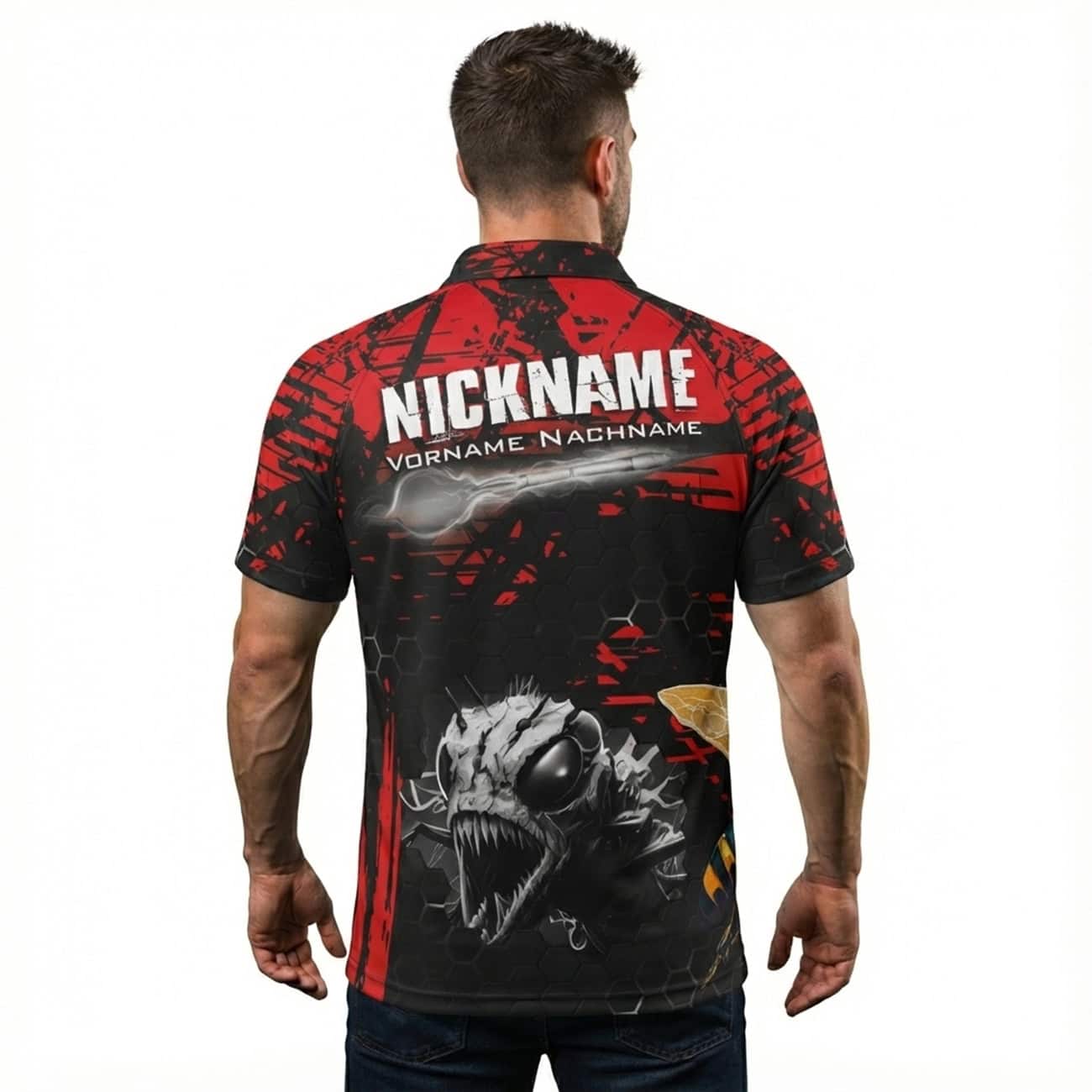 Dart Shirt "VESPA" RED – Bild 2