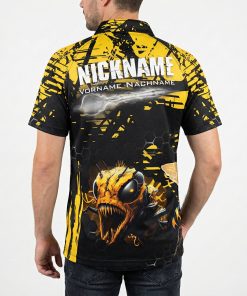 Alternative view of Dart Shirt "VESPA" YELLOW