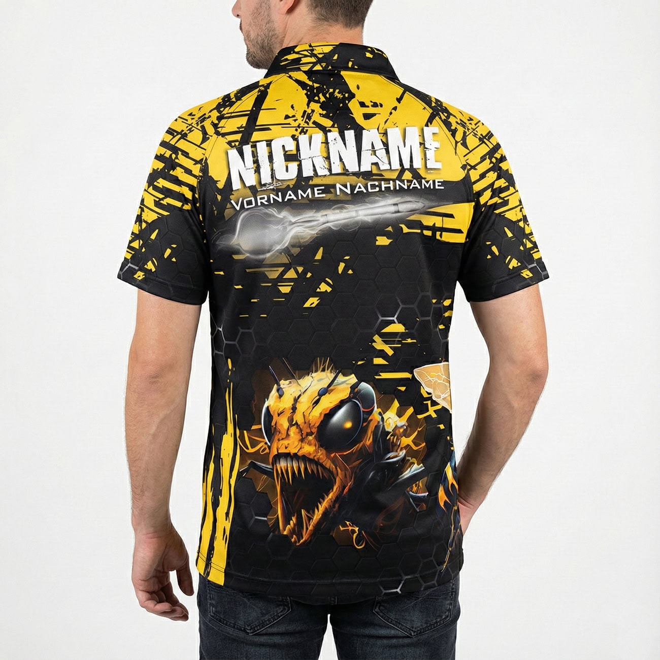 Dart Shirt "VESPA" YELLOW – Bild 2