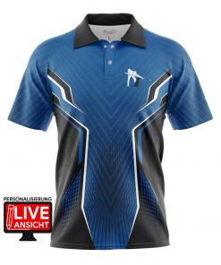 Billard Trikot "DOLITOO" BLUE