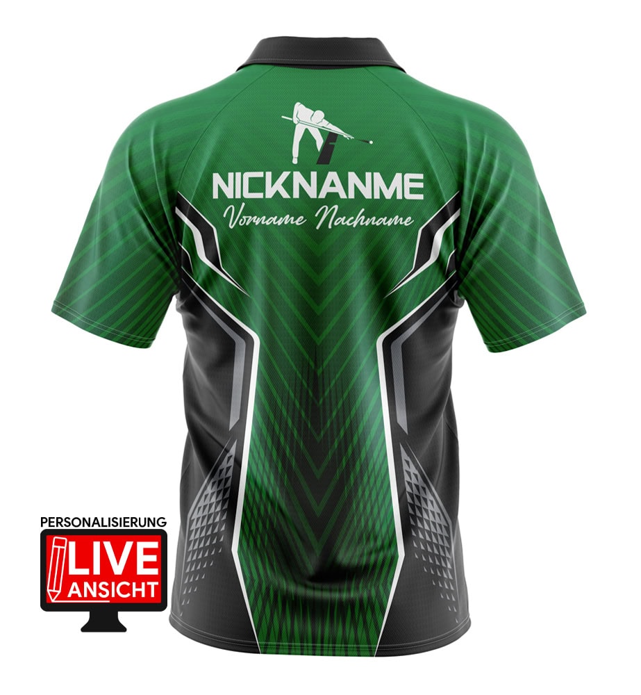 Billard Trikot "DOLITOO" GREEN
