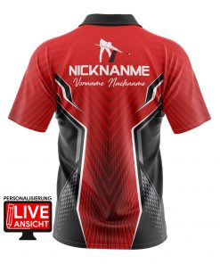 Billard Trikot "DOLITOO" RED