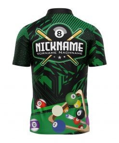 Alternative view of Billard Shirt "VISK" GREEN