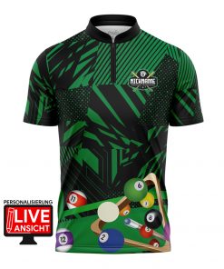 Billard Shirt "VISK" GREEN