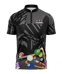 Alternative view of Billard Shirt "VISK" GREY