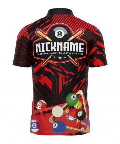 Alternative view of Billard Shirt "VISK" RED