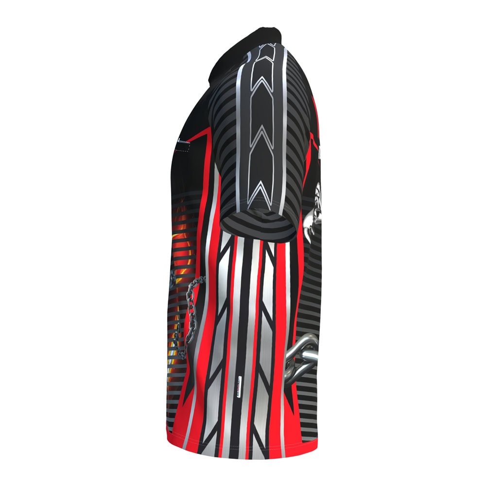Dart Shirt "SCORPIO" RED – Bild 4