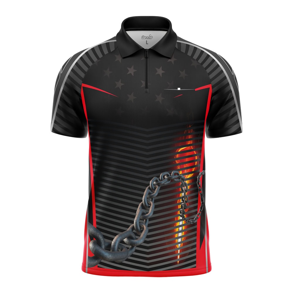 Dart Shirt "SCORPIO" RED – Bild 3