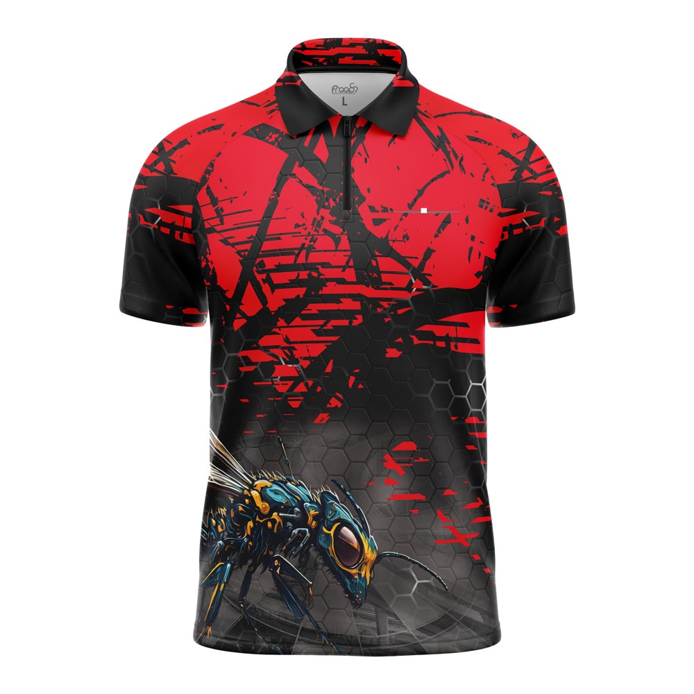 Dart Shirt "VESPA" RED – Bild 4