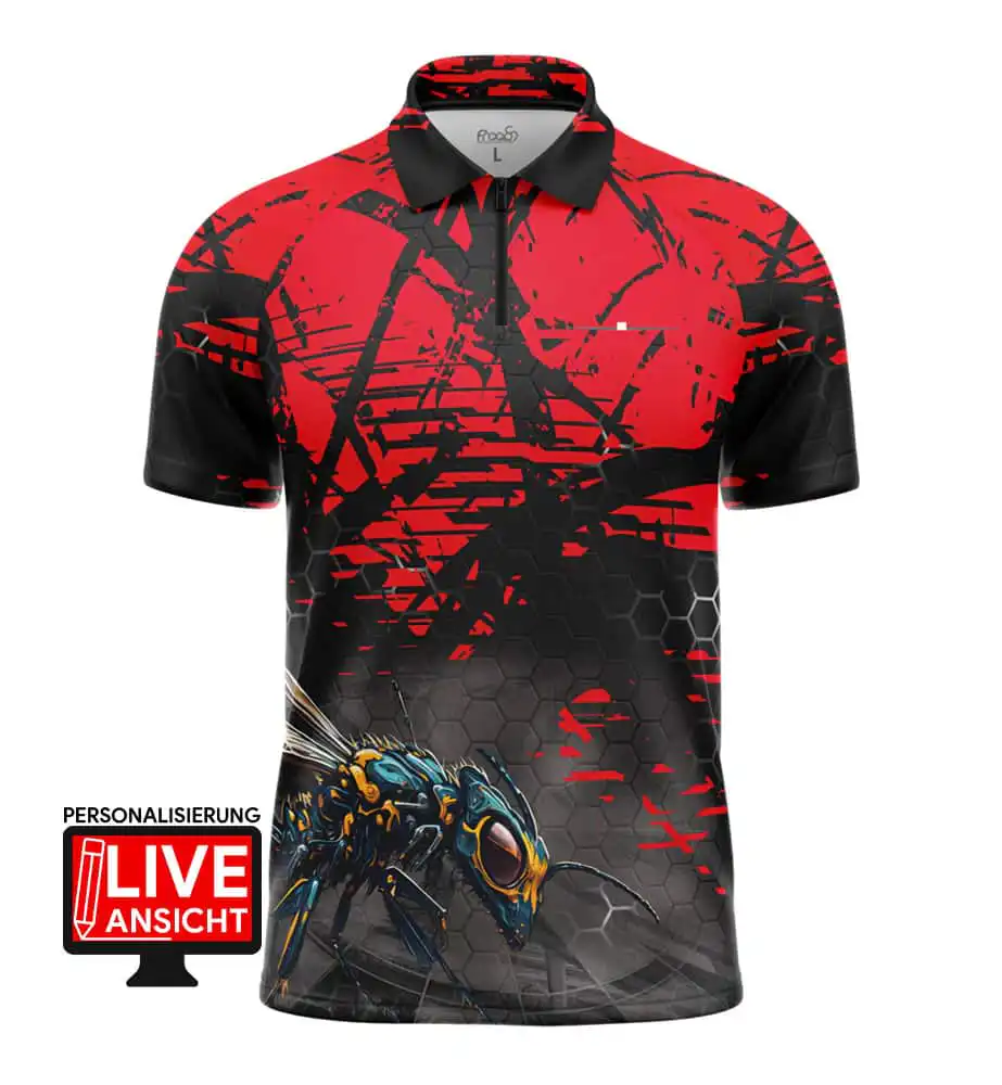 Dart Shirt "VESPA" RED