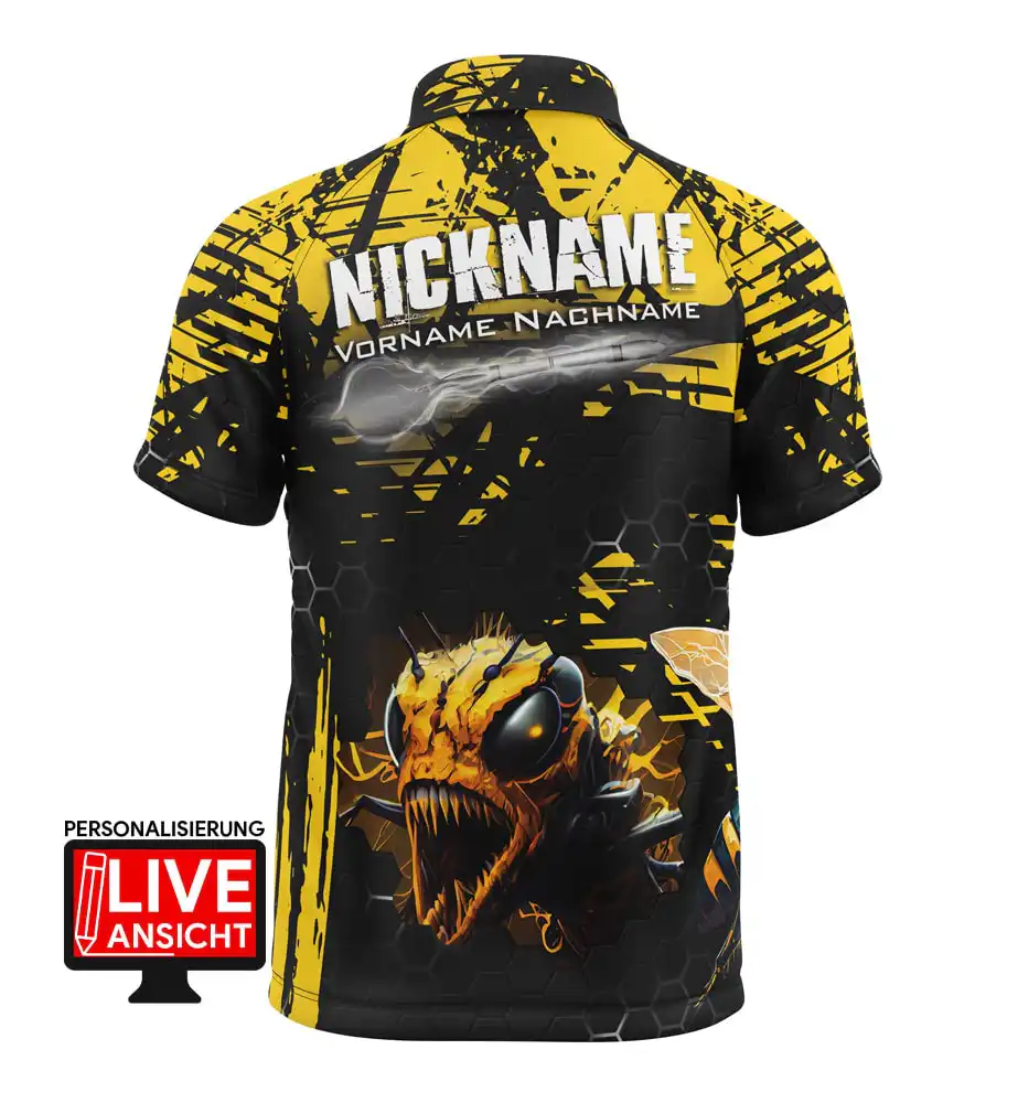 Dart Shirt "VESPA" YELLOW