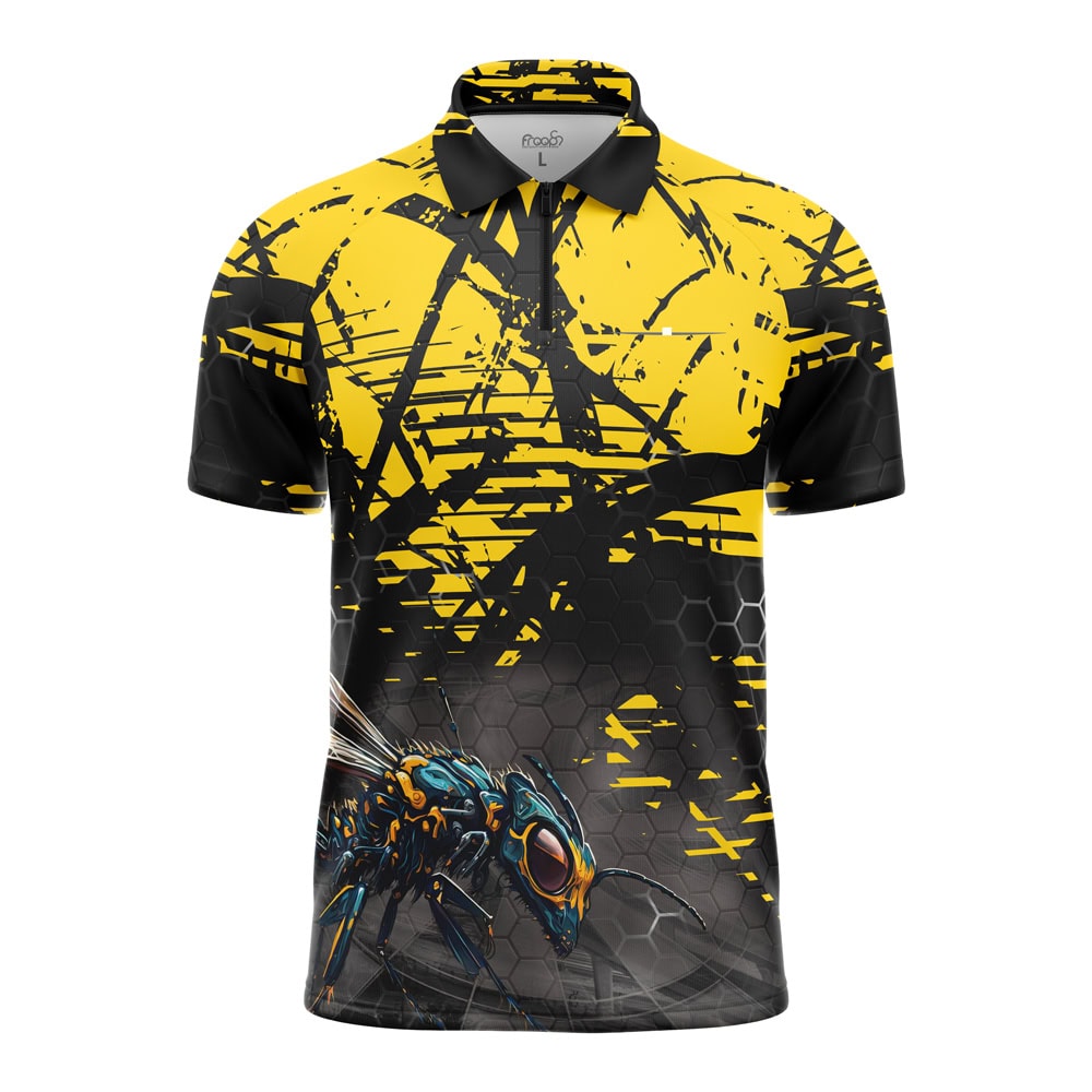 Dart Shirt "VESPA" YELLOW – Bild 3