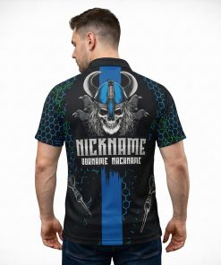 Alternative view of Dart Shirt "VIKINGS" BLUE
