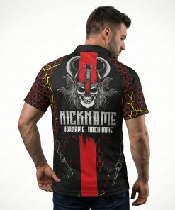 Alternative view of Dart Shirt "VIKINGS" RED