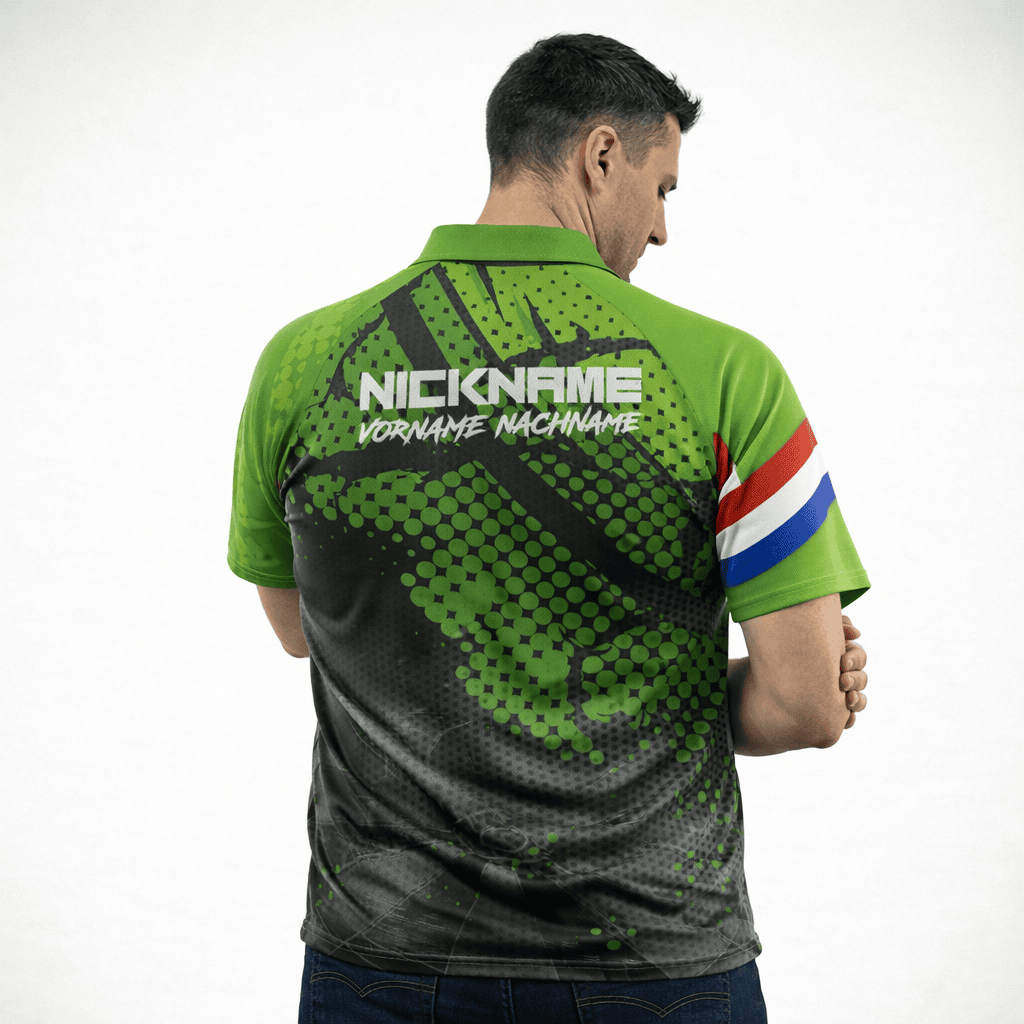 Dart Shirt "MAGNA NETHERLANDS" GREEN – Bild 2