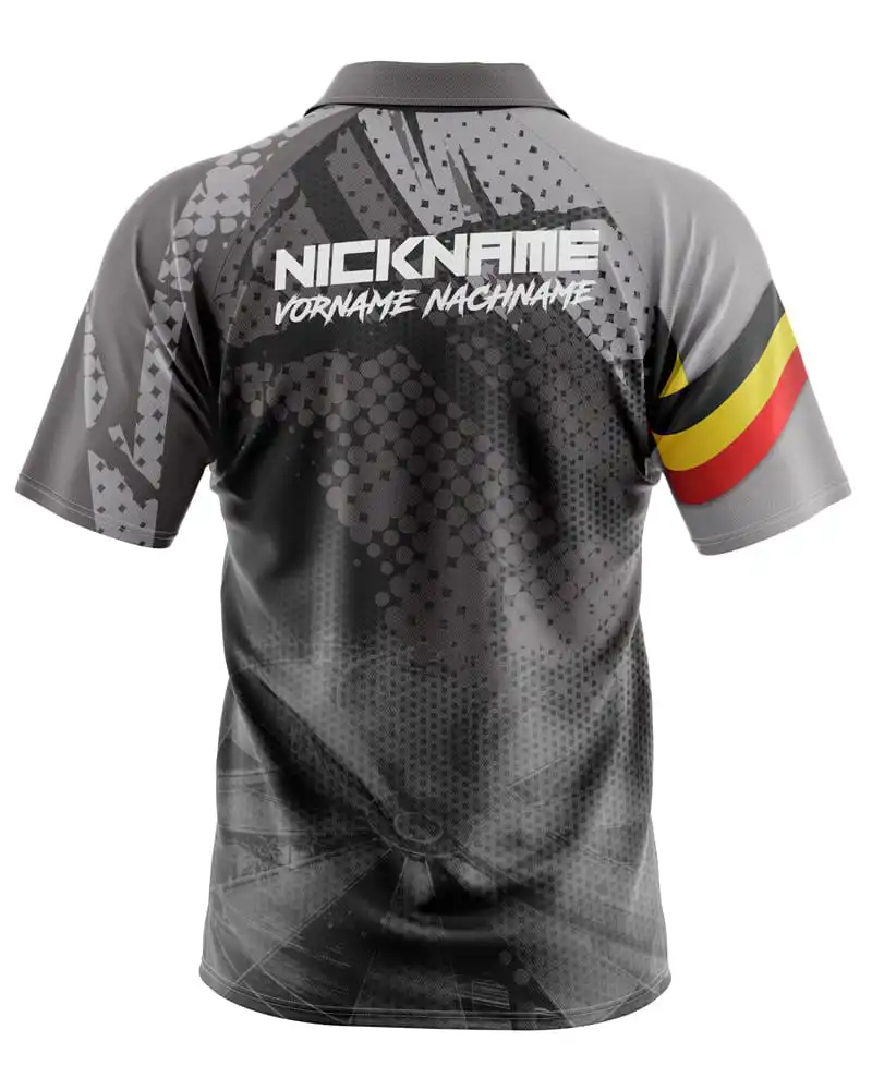 Dart Shirt "MAGNA BELGIUM" GREY – Bild 3
