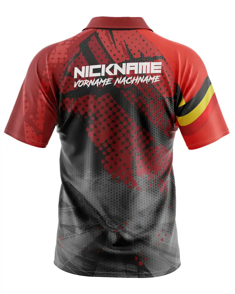 Dart Shirt "MAGNA BELGIUM" RED – Bild 3