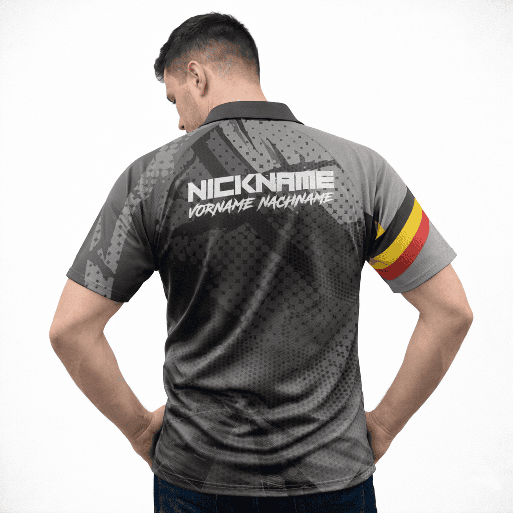 Dart Shirt "MAGNA BELGIUM" GREY – Bild 2