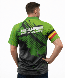 Alternative view of Dart Shirt "MAGNA BELGIUM" GREEN