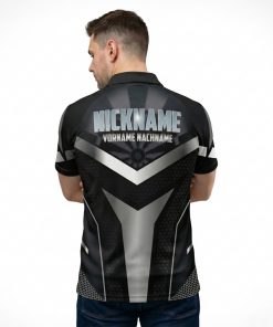 Alternative view of Dart Shirt "MATTI" GREY