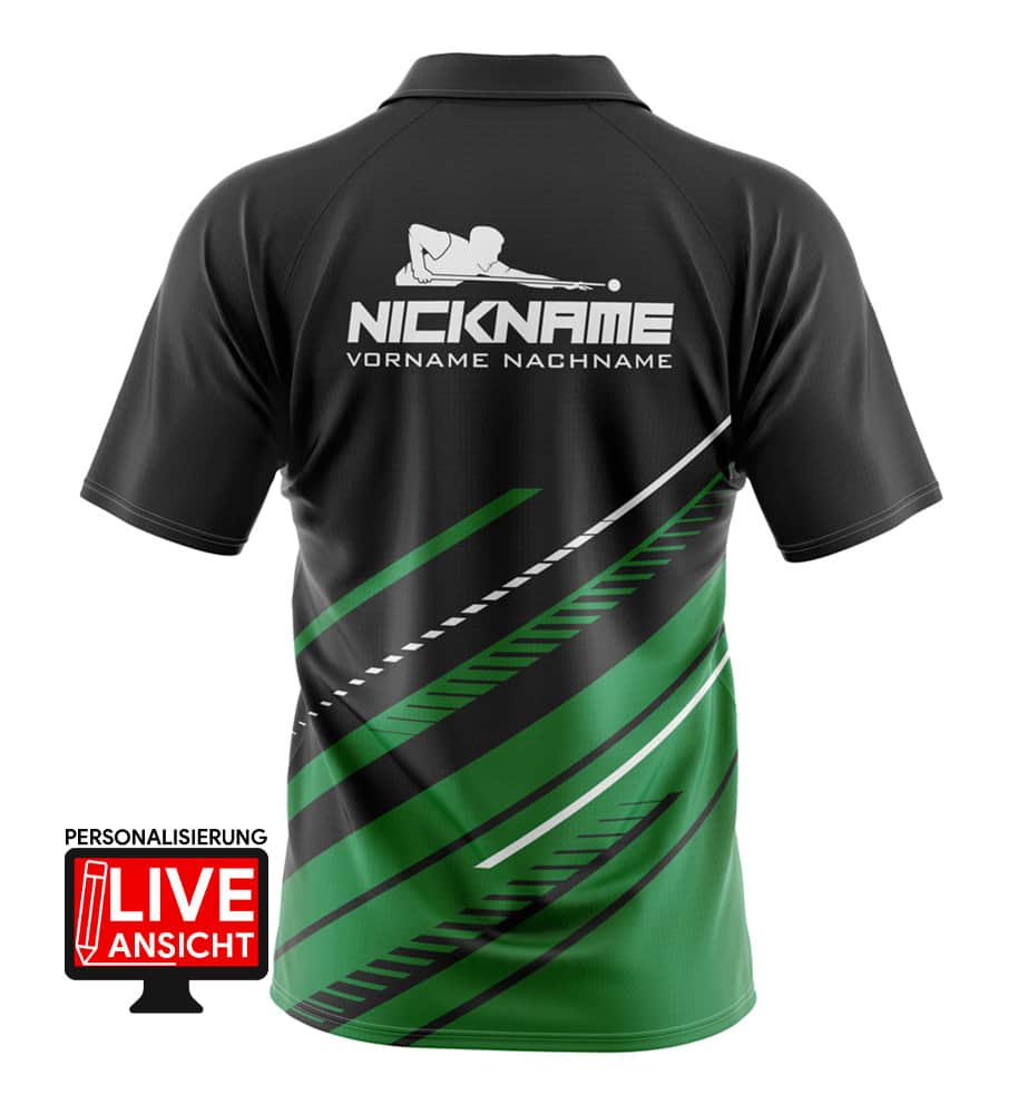 Billard Trikot "SOPEX" GREEN