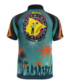 Alternative view of Dart Shirt "CBC CUP" Türkis