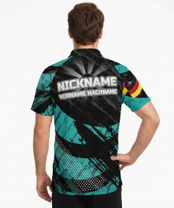 Alternative view of Dart Shirt "BAROU" TURQUOISE