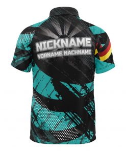 Dart Shirt "BAROU" TURQUOISE