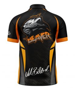 Alternative view of Darts Trikot Manfred „Beaver“ Bilderl 2023 Orange