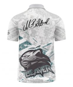 Alternative view of Darts Trikot Manfred „Beaver“ Bilderl 2024 Türkis