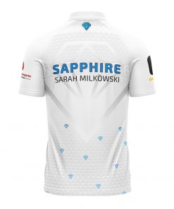 Darts Trikot Sarah “Sapphire” Milkowski V2 Weiß