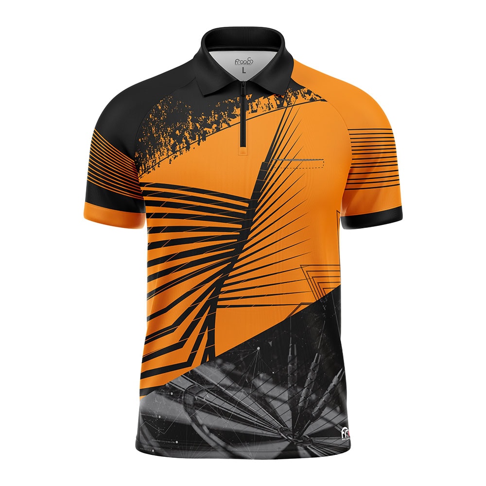 Dart Shirt "TURBO" ORANGE – Bild 3