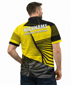 Alternative view of Dart Shirt "TURBO" YELLOW