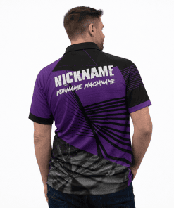 Alternative view of Dart Shirt "TURBO" PURPLE