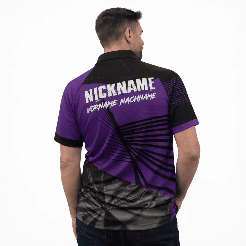 Dart Shirt "TURBO" PURPLE – Bild 2