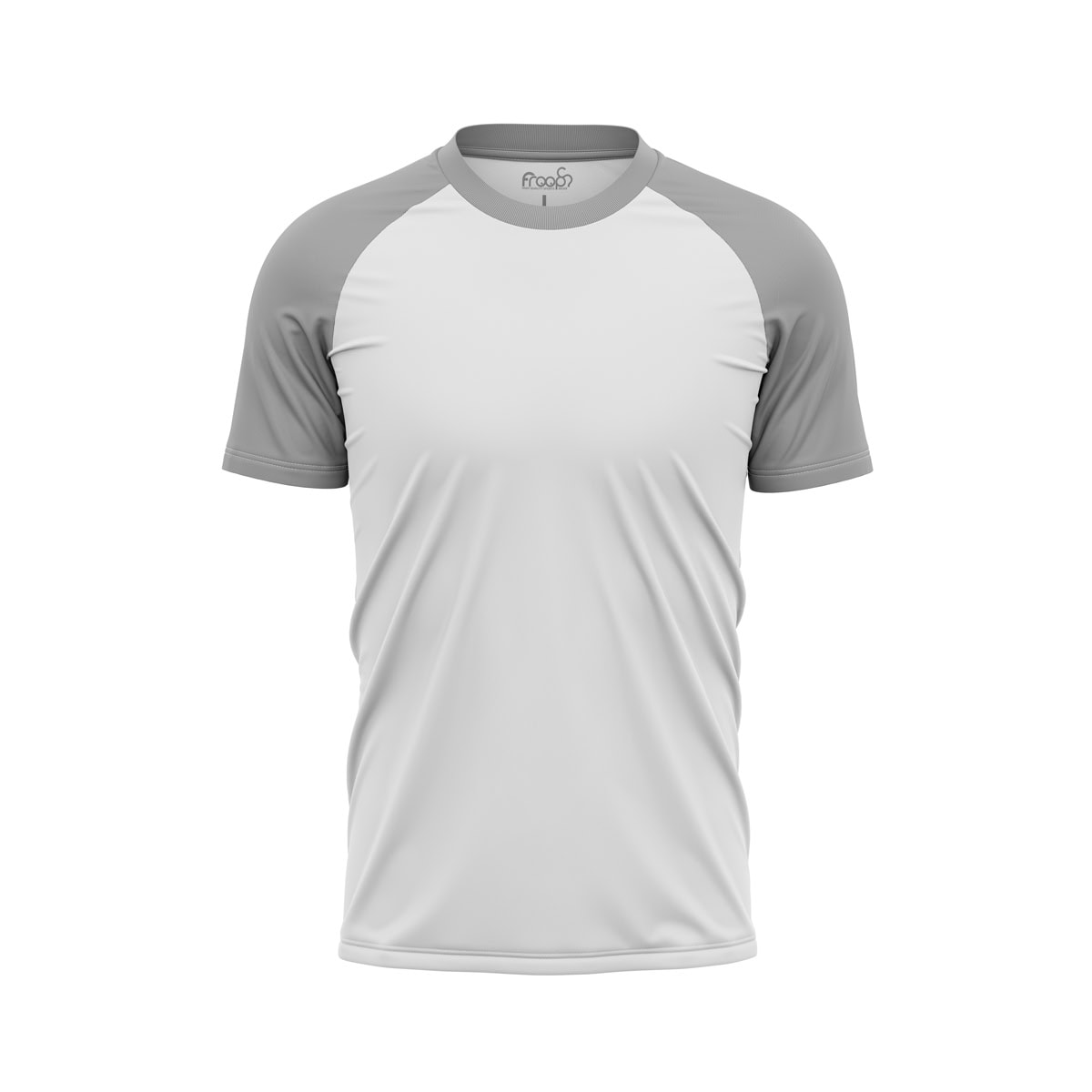 Trikot Konfigurator Blanko "RUND-AUSSCHNITT" Raglan