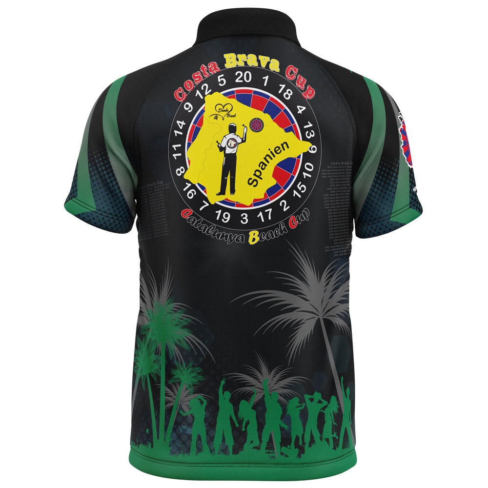Dart Shirt "CBC CUP" Grün – Bild 2