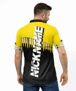 Alternative view of Dart Shirt "VECTORIS" YELLOW