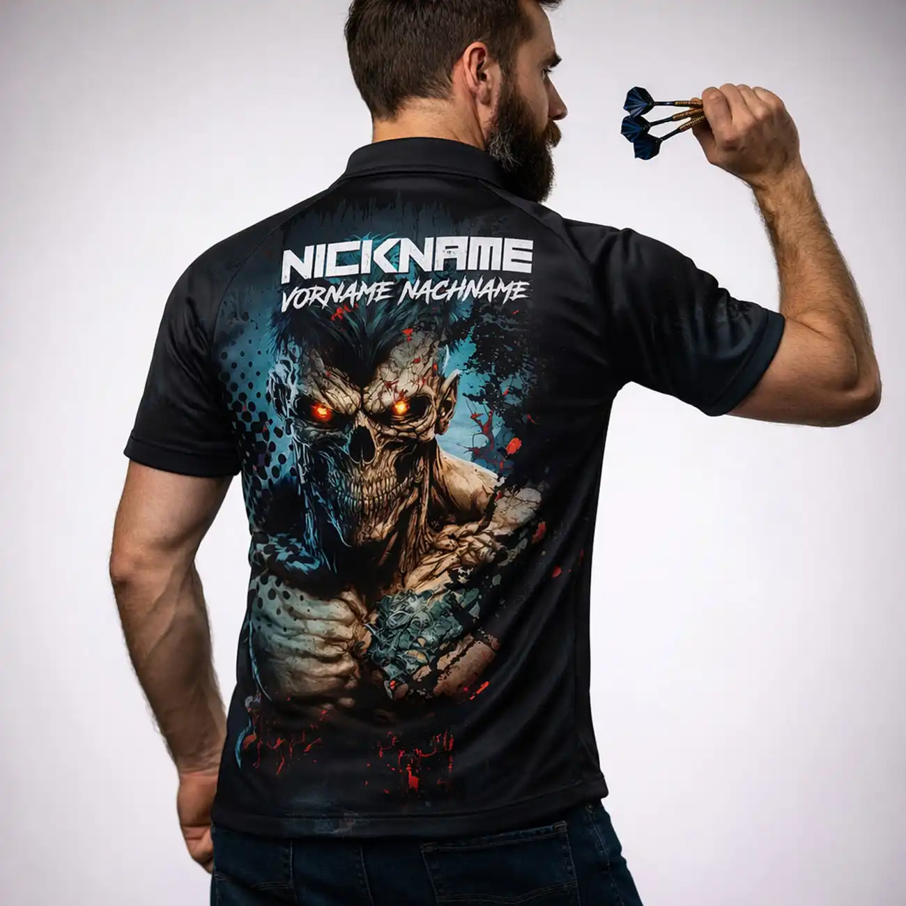 Dart Shirt "CREEPY" NEVS – Bild 2
