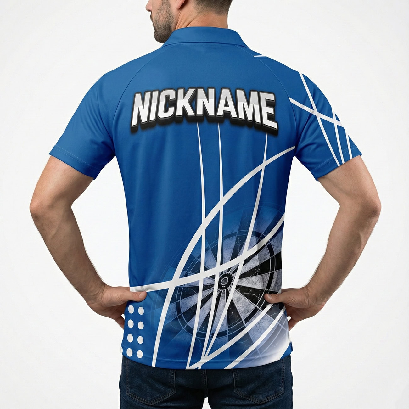 Dart Trikot "NOIR" BLUE – Bild 2