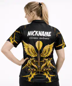 Alternative view of Dart Trikot "SERAPH" YELLOW