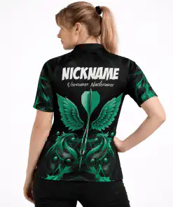 Alternative view of Dart Trikot "SERAPH" PETROL