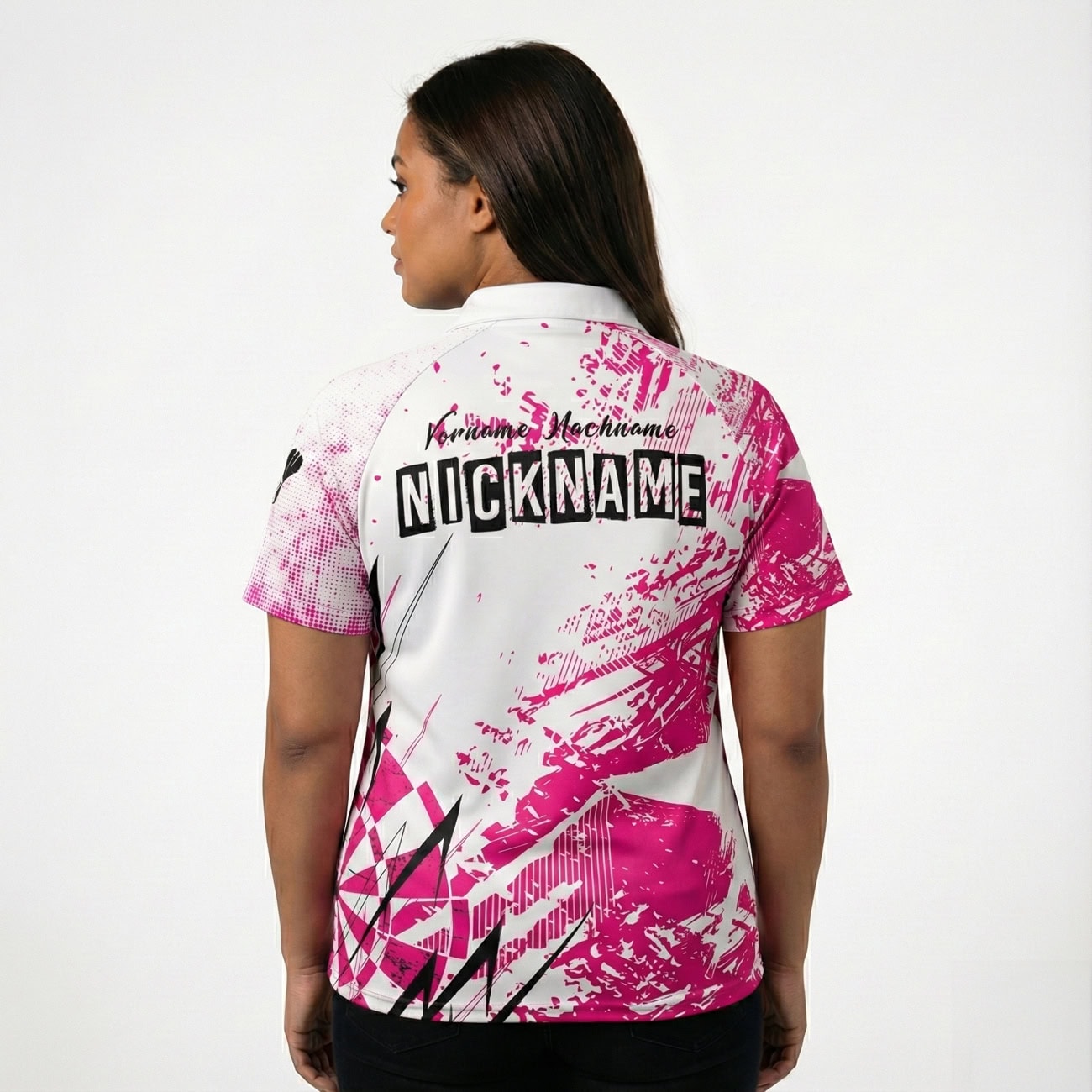 Dart Trikot "VELVET" WHITE – Bild 2