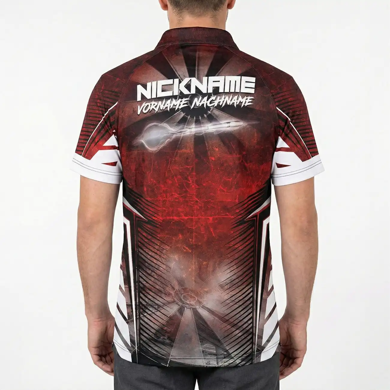 Dart Shirt "ACRI" RED – Bild 2