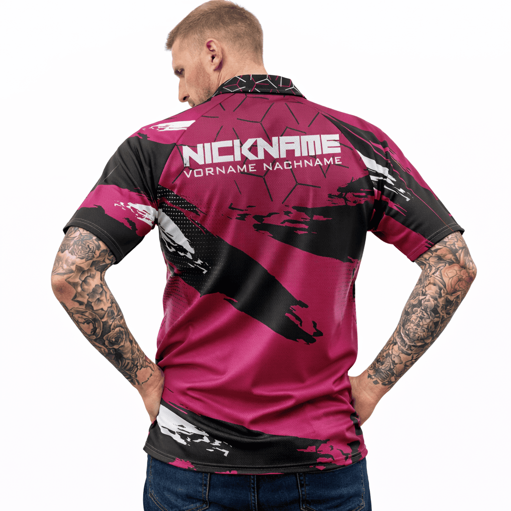 Billard Trikot "CELARE" PINK – Bild 2