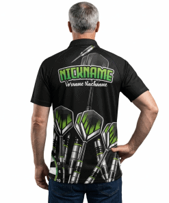 Alternative view of Dart Trikot "CLUSTER" GREEN