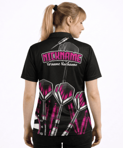 Alternative view of Dart Trikot "CLUSTER" PINK