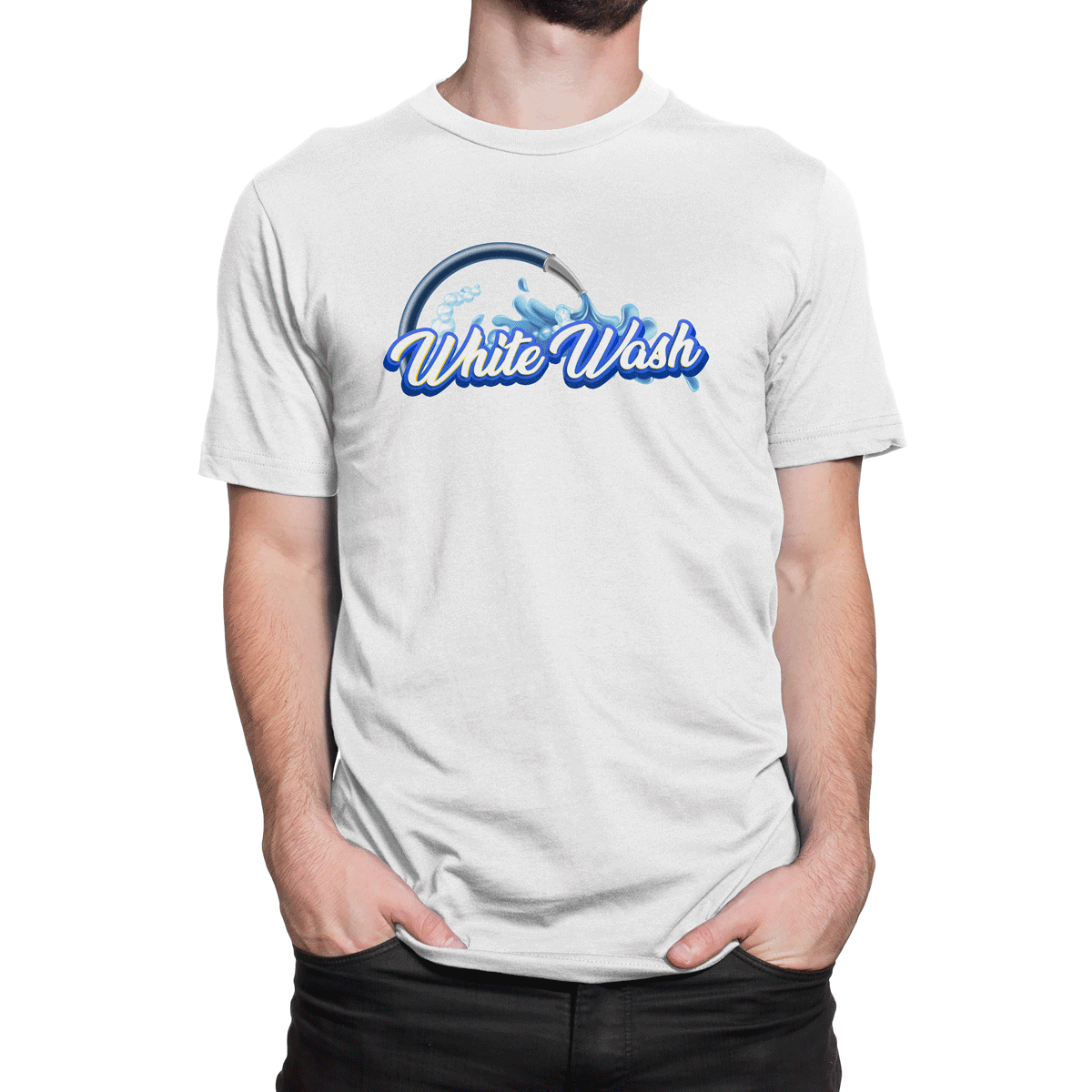 Darts T-Shirt White Wash